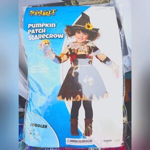 3t scarecrow kids costume